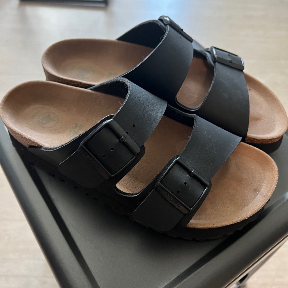 Birkenstock Arizona platforms